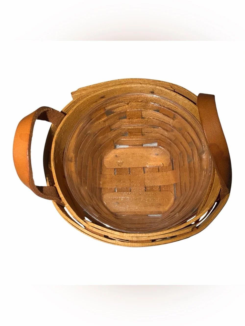VINTAGE Longaberger Button Basket 1998